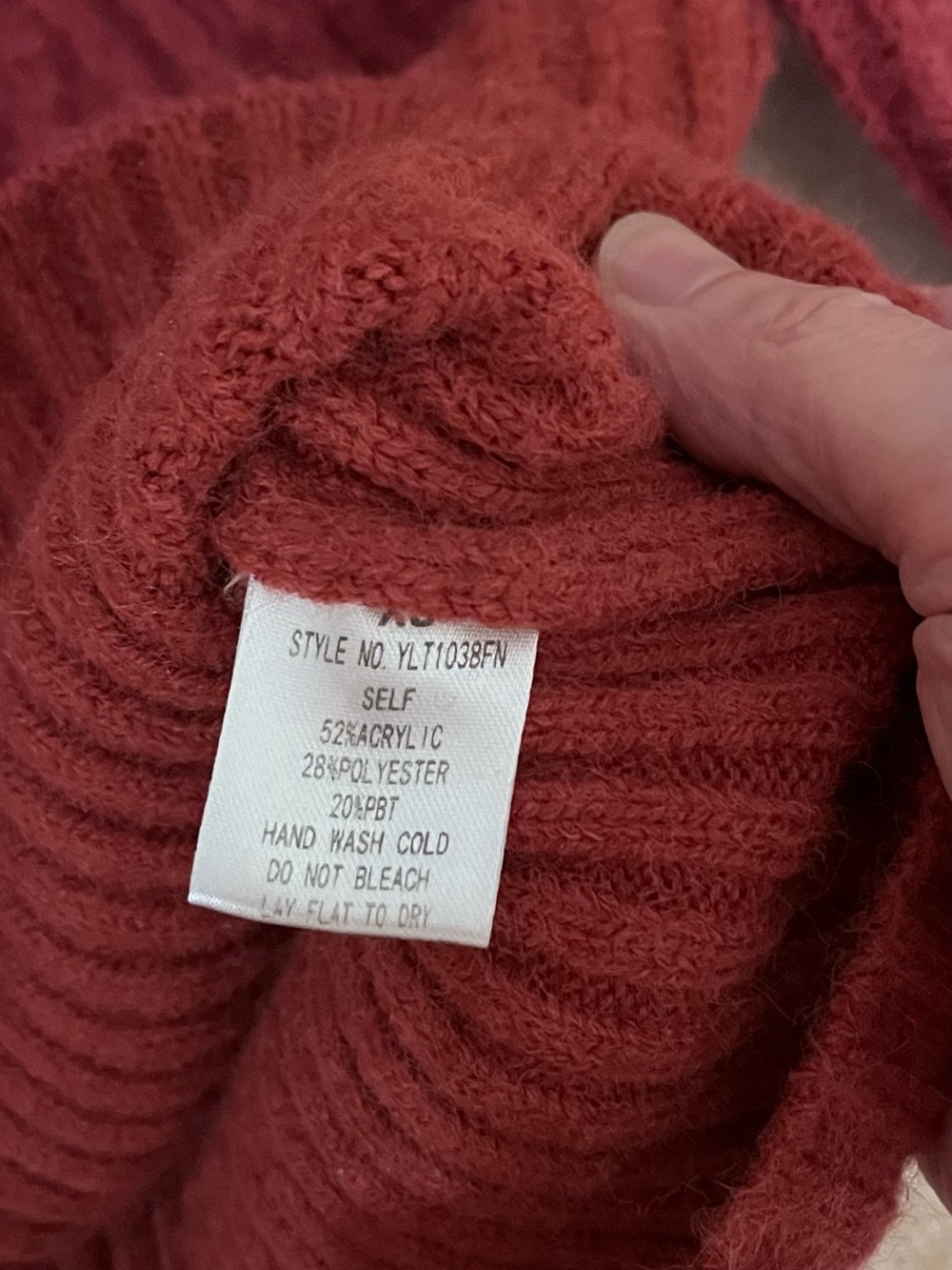 “Talk Is Cheap” Ribbed Knit Sweater - Picture 3 of 5
